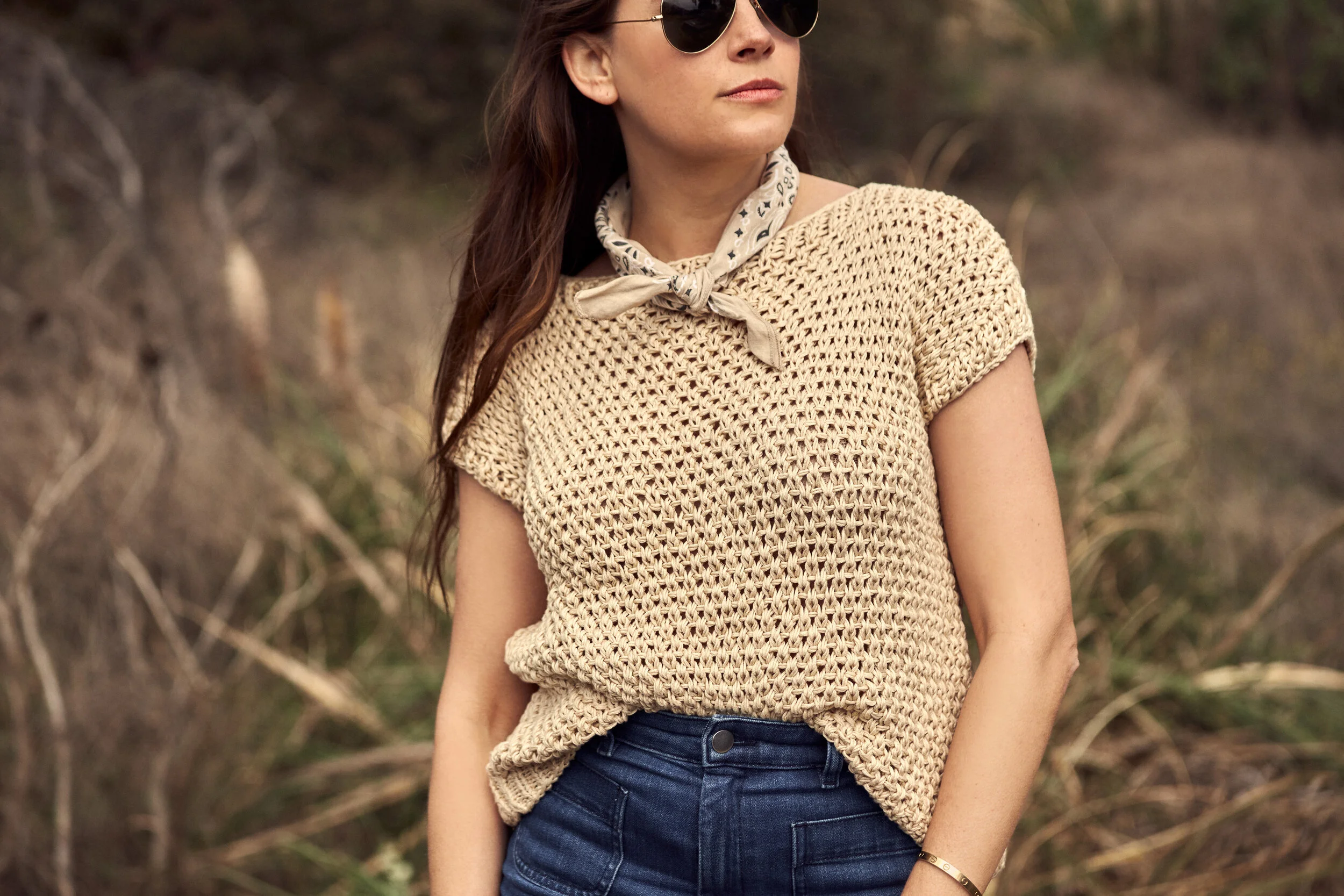 【archi】のWASHI KNIT TEE Knit Hikari Tee by yamagara for amirisu - Kiku Corner